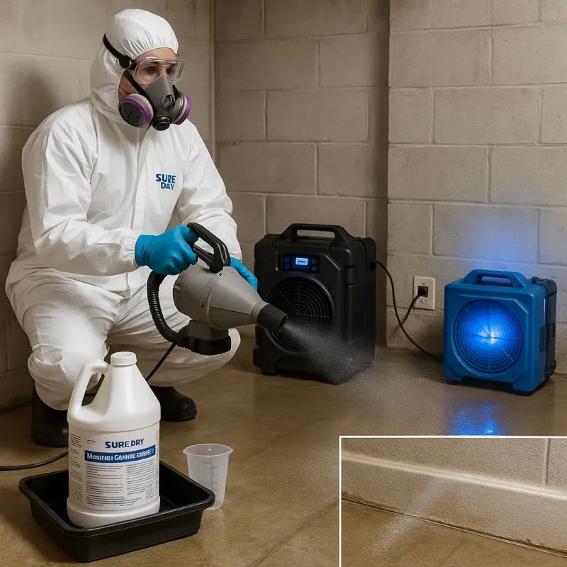 Sanitization and Odor Removal process in Salyersville, KY
