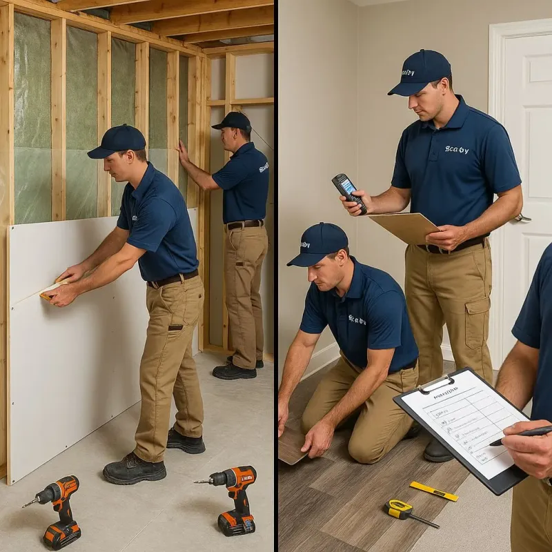 Repairs and Reconstruction process in Salyersville, KY